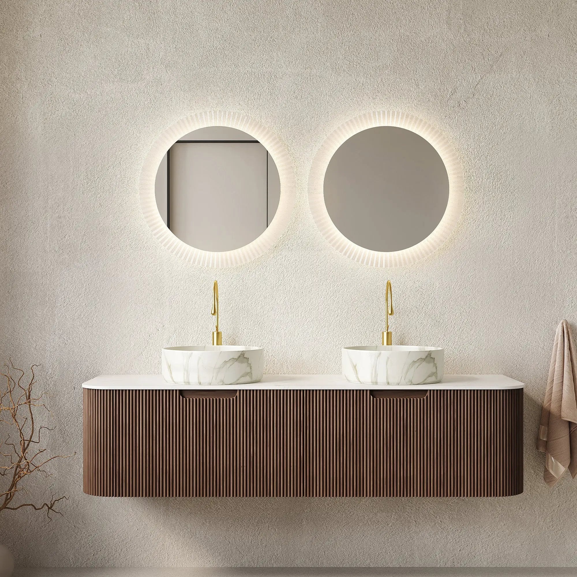 Dina 60" Bathroom Vanity & Sinks by HouseOfZazla