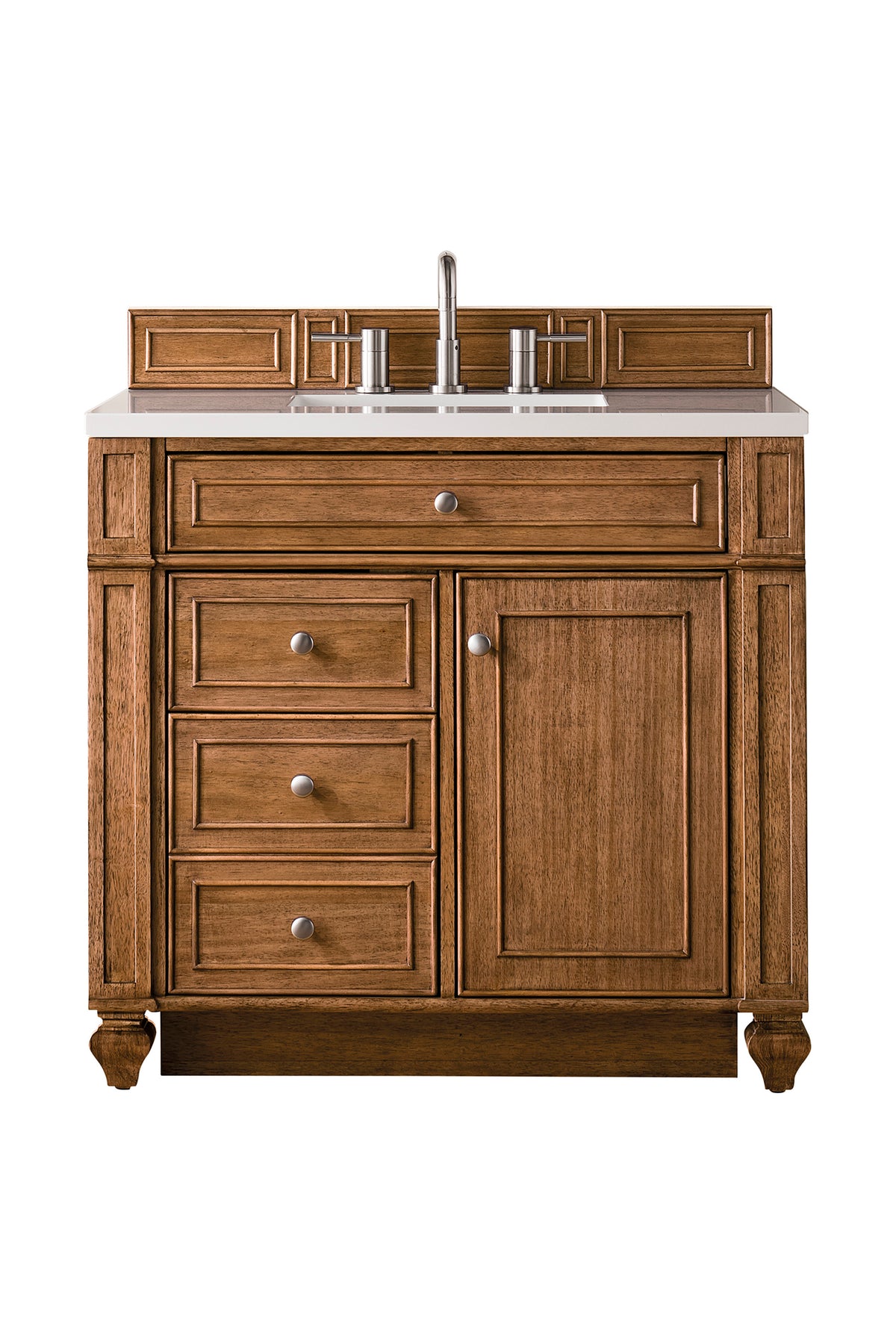 James Martin Bristol 36" Single Bathroom Vanity, Saddle Brown, view 15