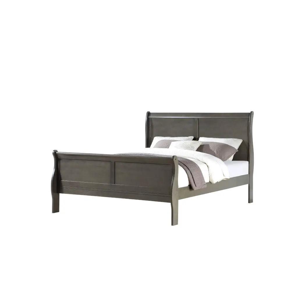 Louis Philippe Sleigh Bedroom Set by HouseOfZazla