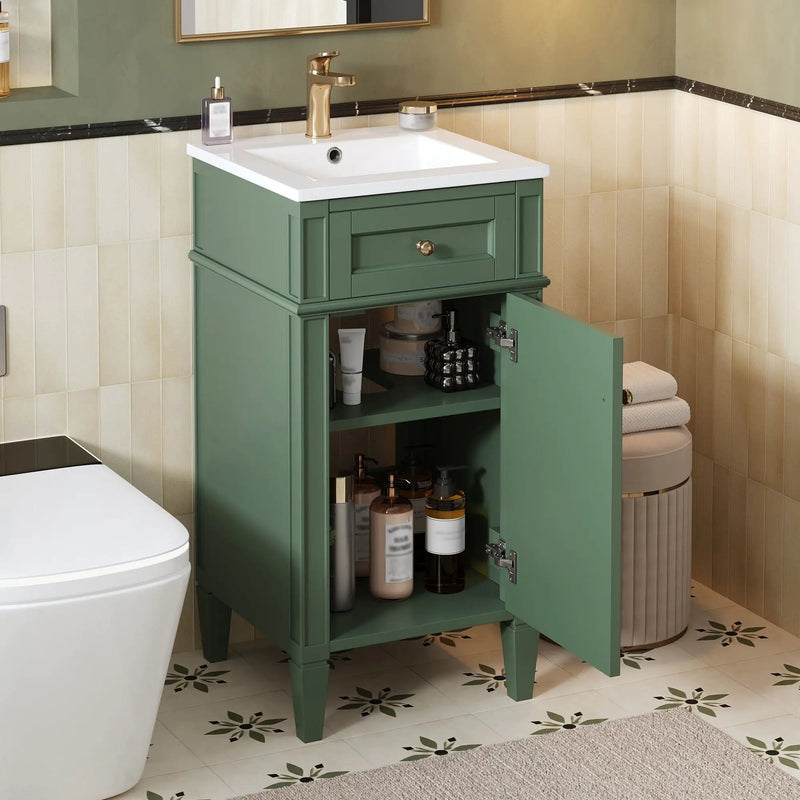 French Style Bathroom Vanity With Sink by Unique Piece Furniture