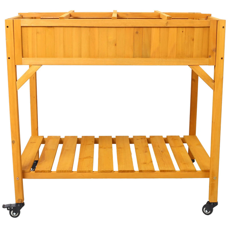 Elevated 8 Pocket Herb Garden Bed by HouseOfZazla