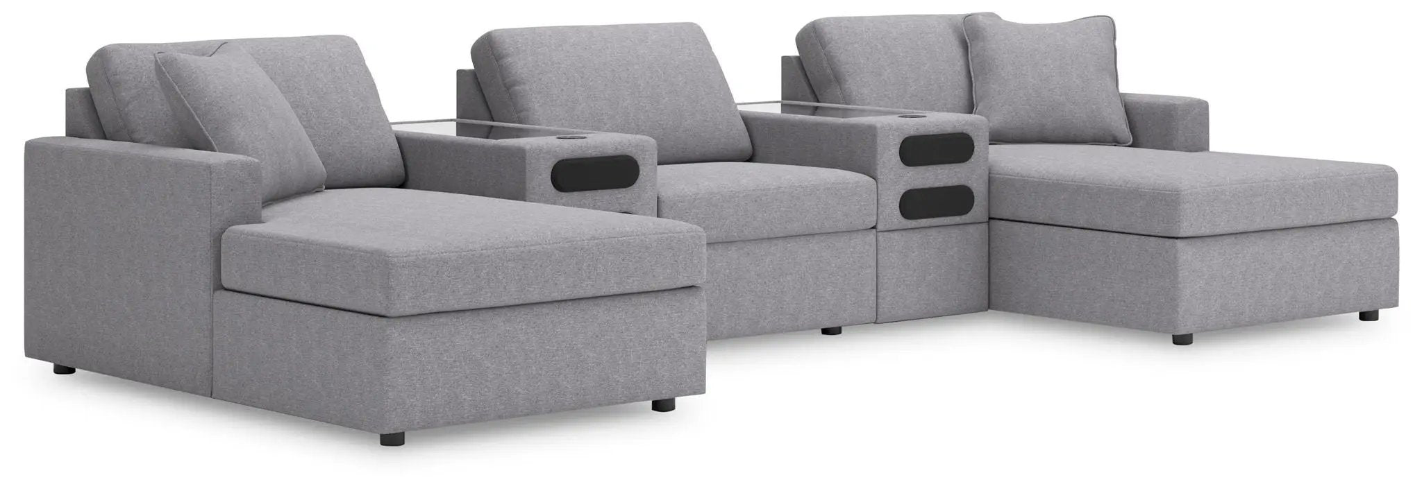 Modmax - Sectional - Granite by Unique Piece Furniture
