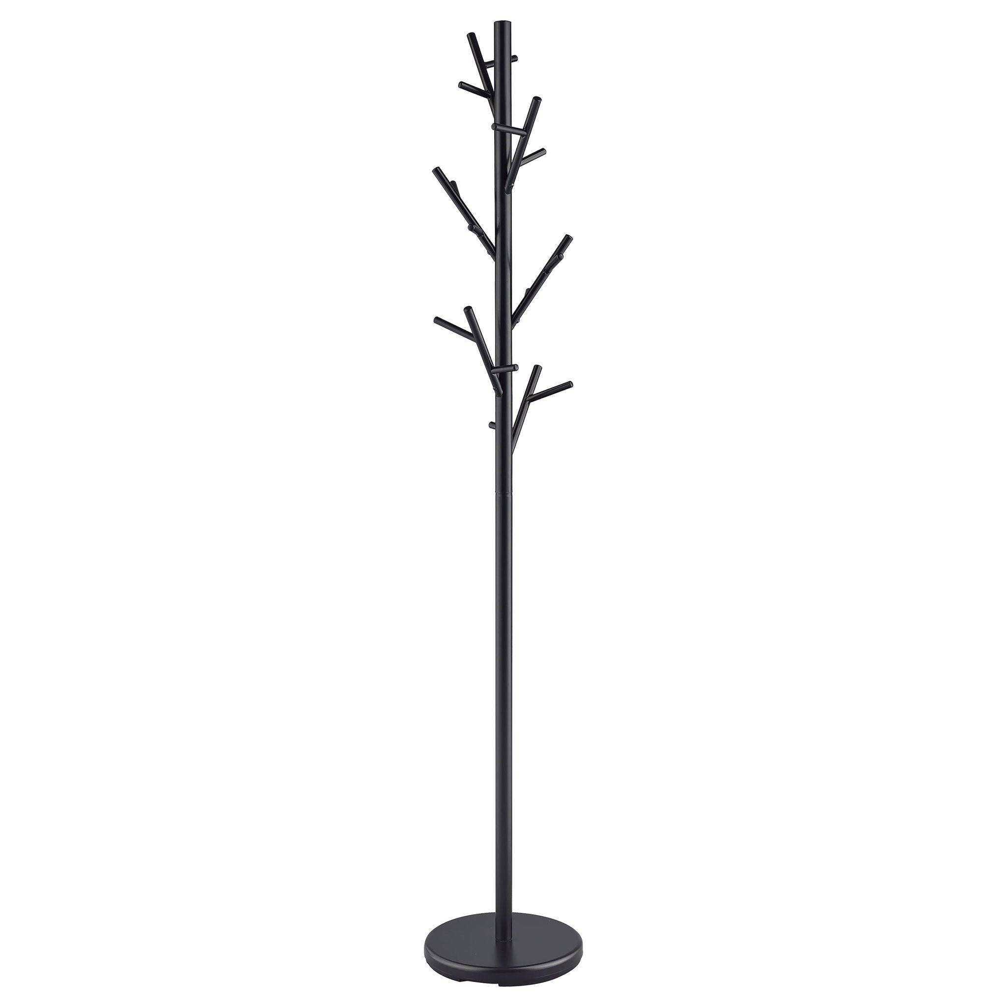 Tree Branch Coat Rack With 18 Hooks - Black by HouseOfZazla