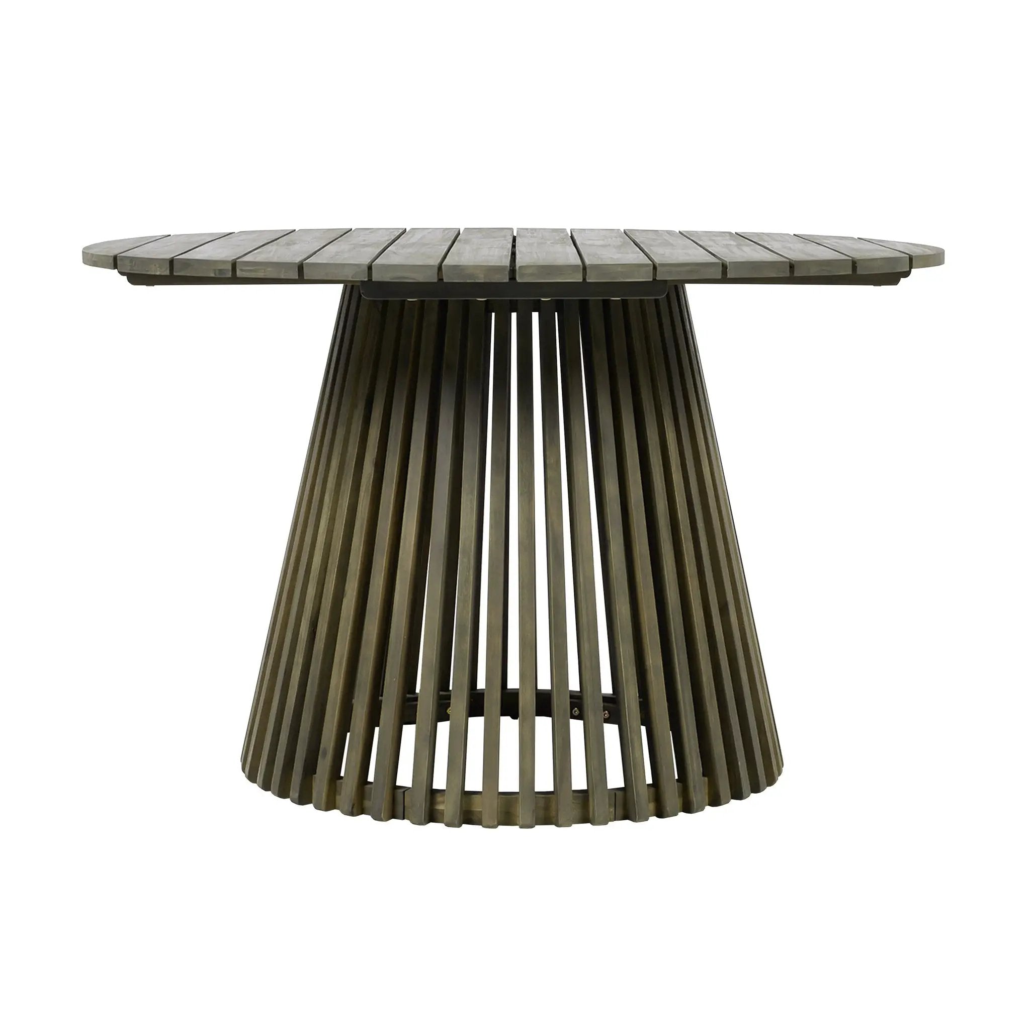 Patio Set Outdoor Acacia Wood Furniture Sets - Modern Club Chair Conversation Sets with Patio Dining Table by HouseOfZazla