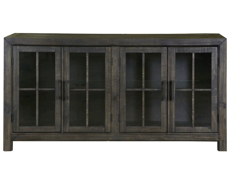 Bellamy - Buffet Curio - Peppercorn by Unique Piece Furniture