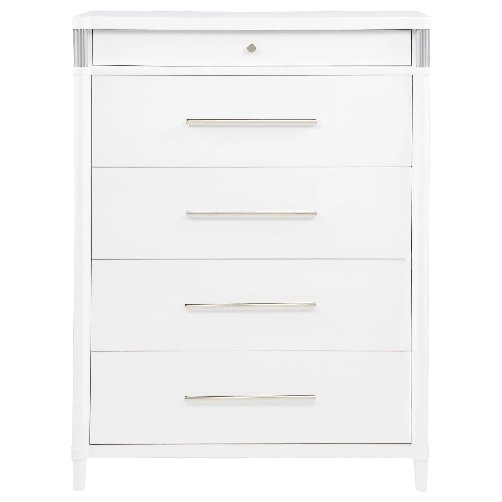 Gracemont 5-drawer Bedroom Chest of Drawers White by Unique Piece Furniture