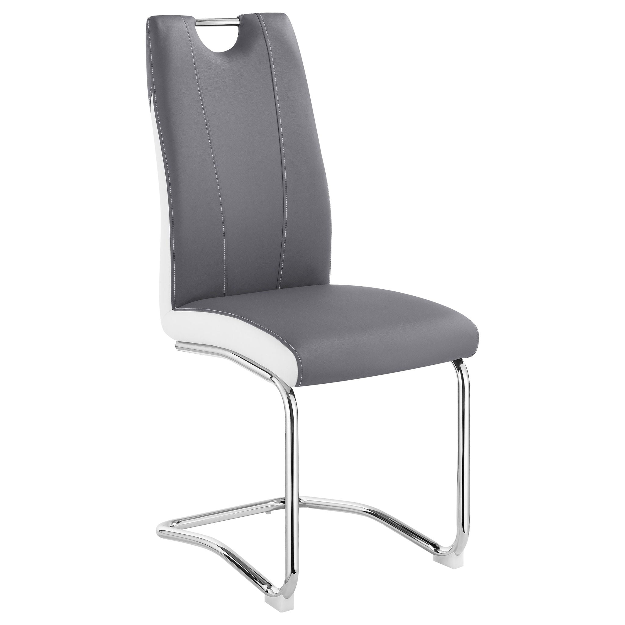 Jernigan - Upholstered Dining Side Chair (Set of 4) - Gray by HouseOfZazla