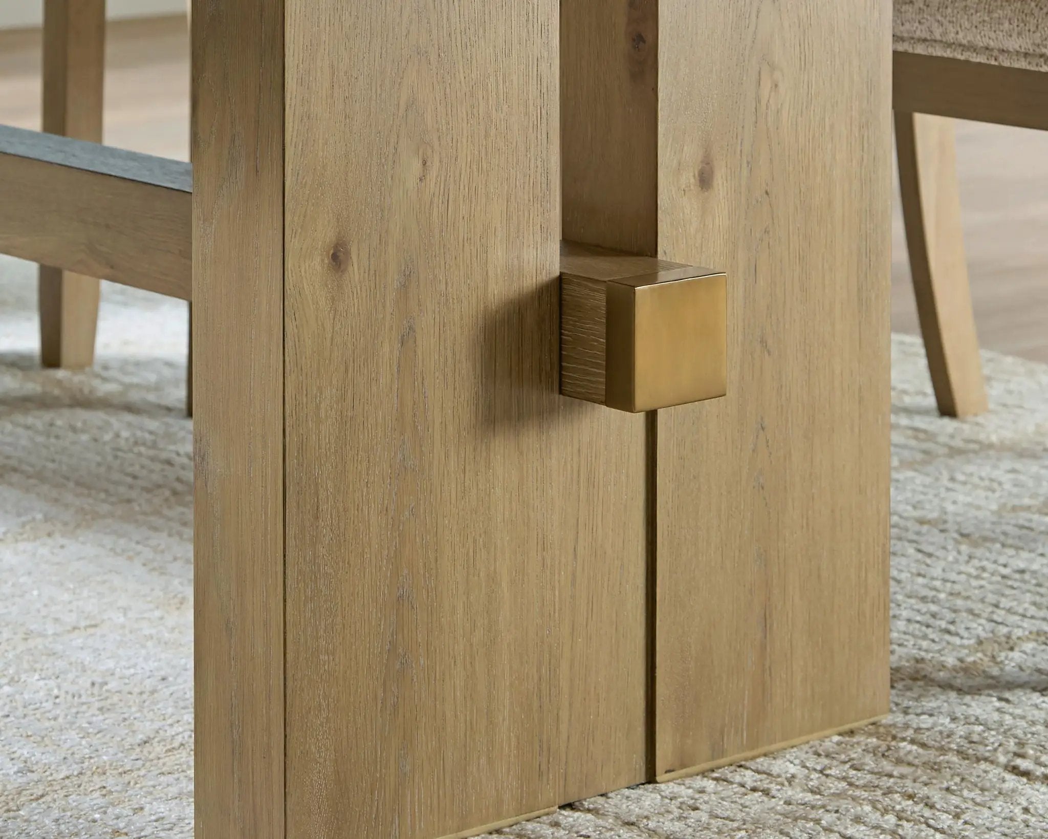 Lasinger - Rectangular Dining Room Extension Table - Light Brown by Unique Piece Furniture