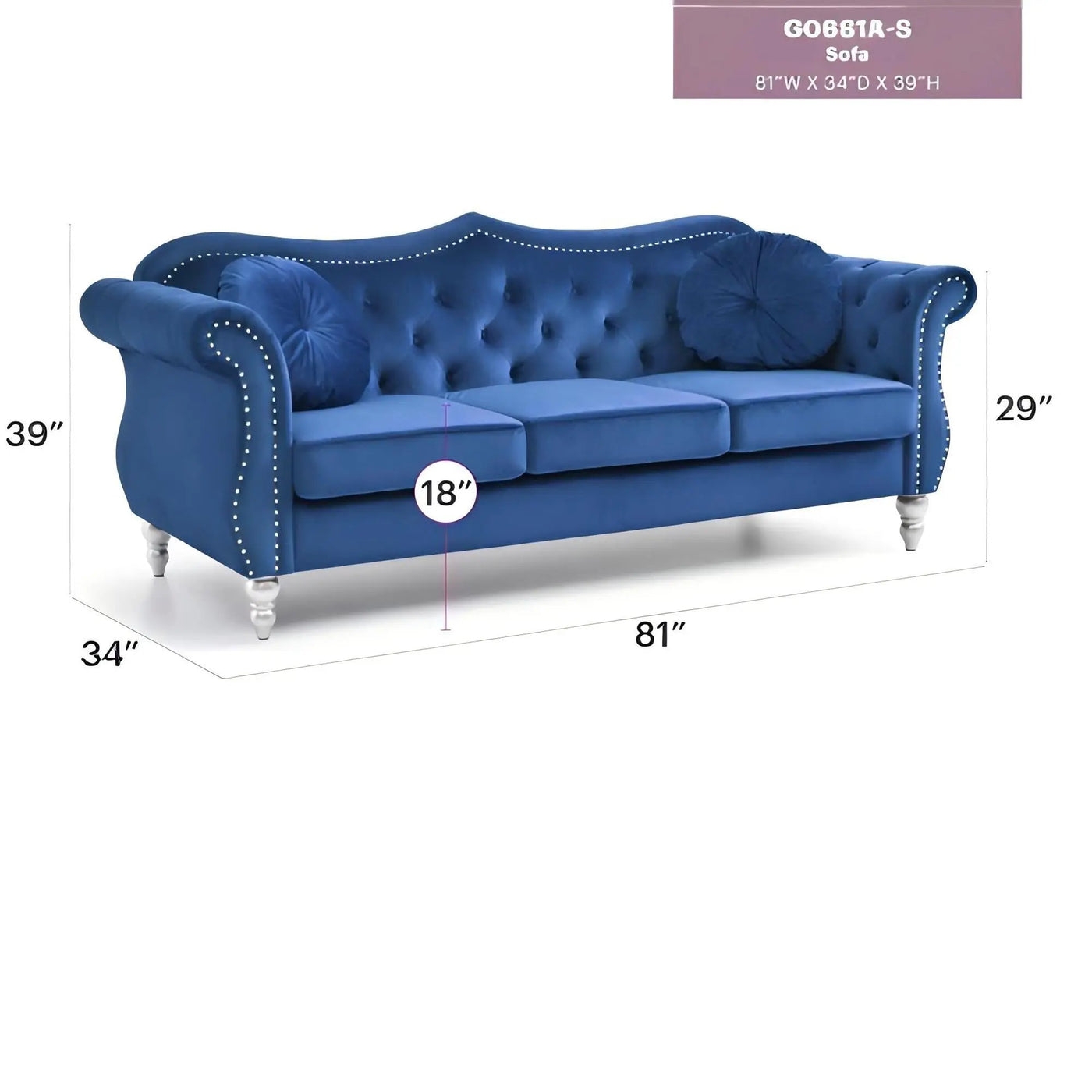 Hollywood - Sofa by Unique Piece Furniture