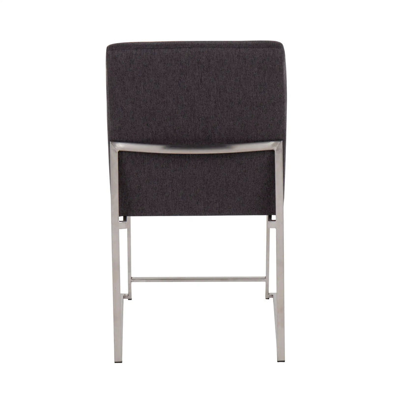 Fuji - Contemporary High Back Dining Chair, Modern Elegance (Set of 2) by Unique Piece Furniture