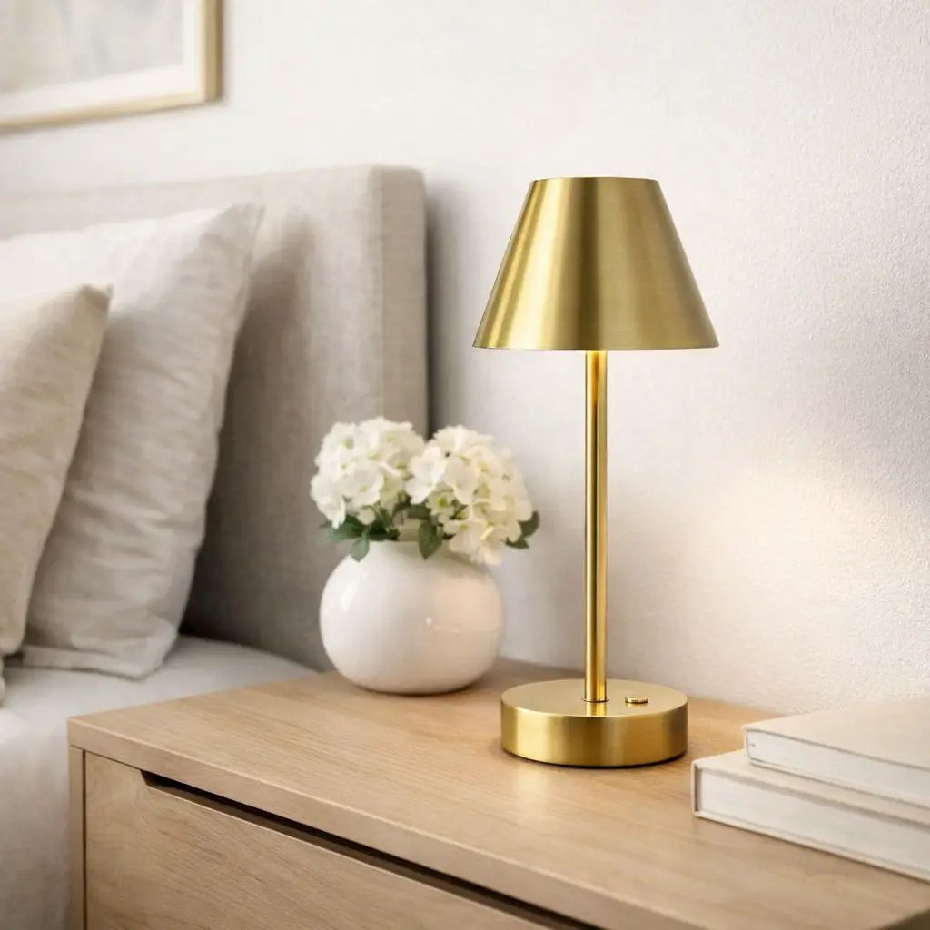Elegance Rechargeable LED Table Lamp LED Touch Switch by HouseOfZazla