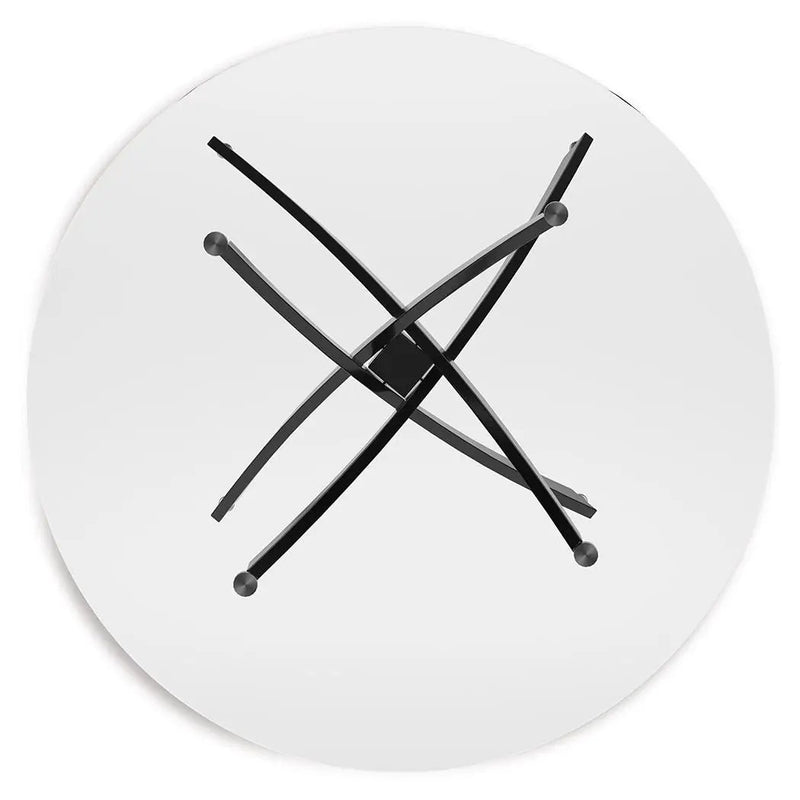 Pharwynn - Round Dining Room Table - Black by Unique Piece Furniture