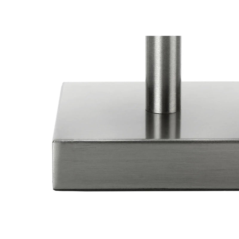 Lighting, Table Lamp, USB Port Included, Nickel, Contemporary (Set of 2) by Unique Piece Furniture