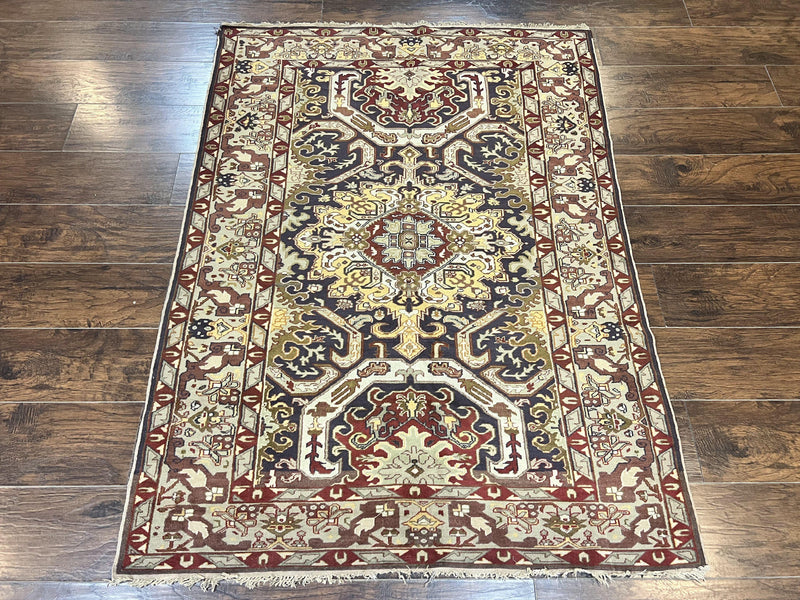 Antique Caucasian Rug, Kuba Seychour Rug, Handmade Wool Oriental Carpet, Azerbaijan Rug by Jewel Rugs
