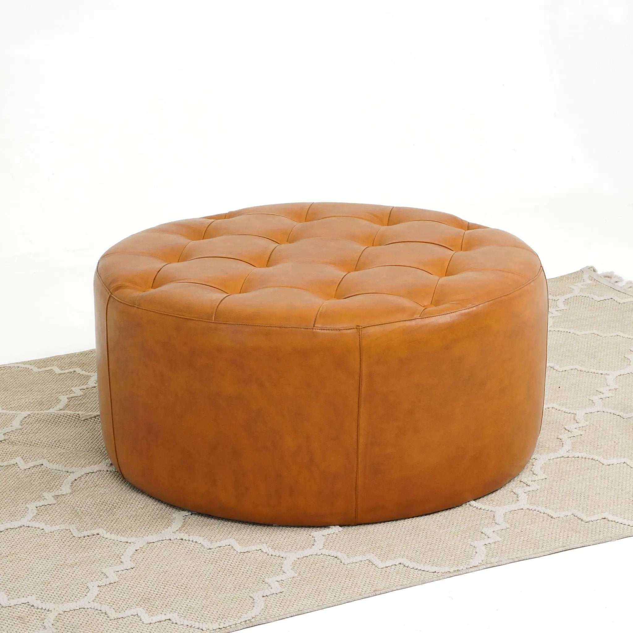 Seletar - Ottoman - Light Tan by HouseOfZazla