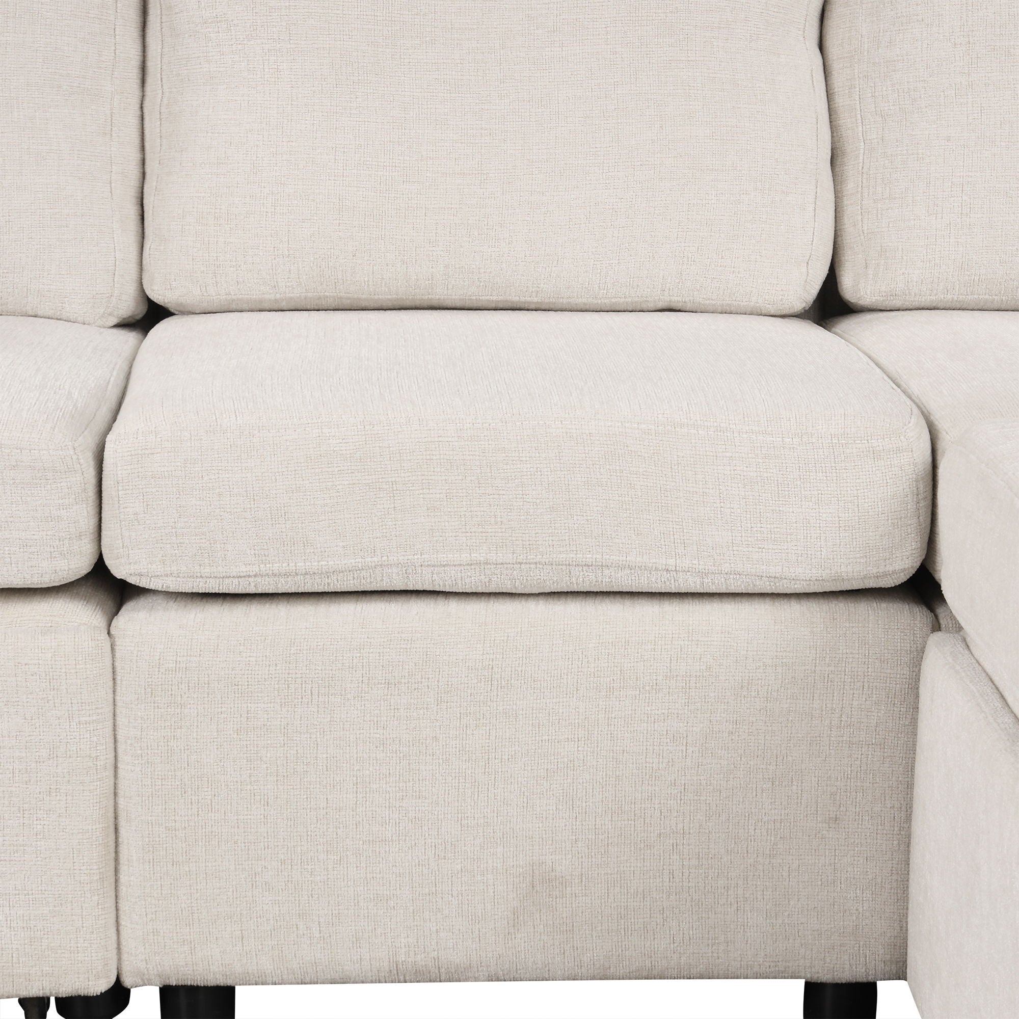 Convertible U-Shaped Sectional Sofa With Pull-Out Bed by HouseOfZazla