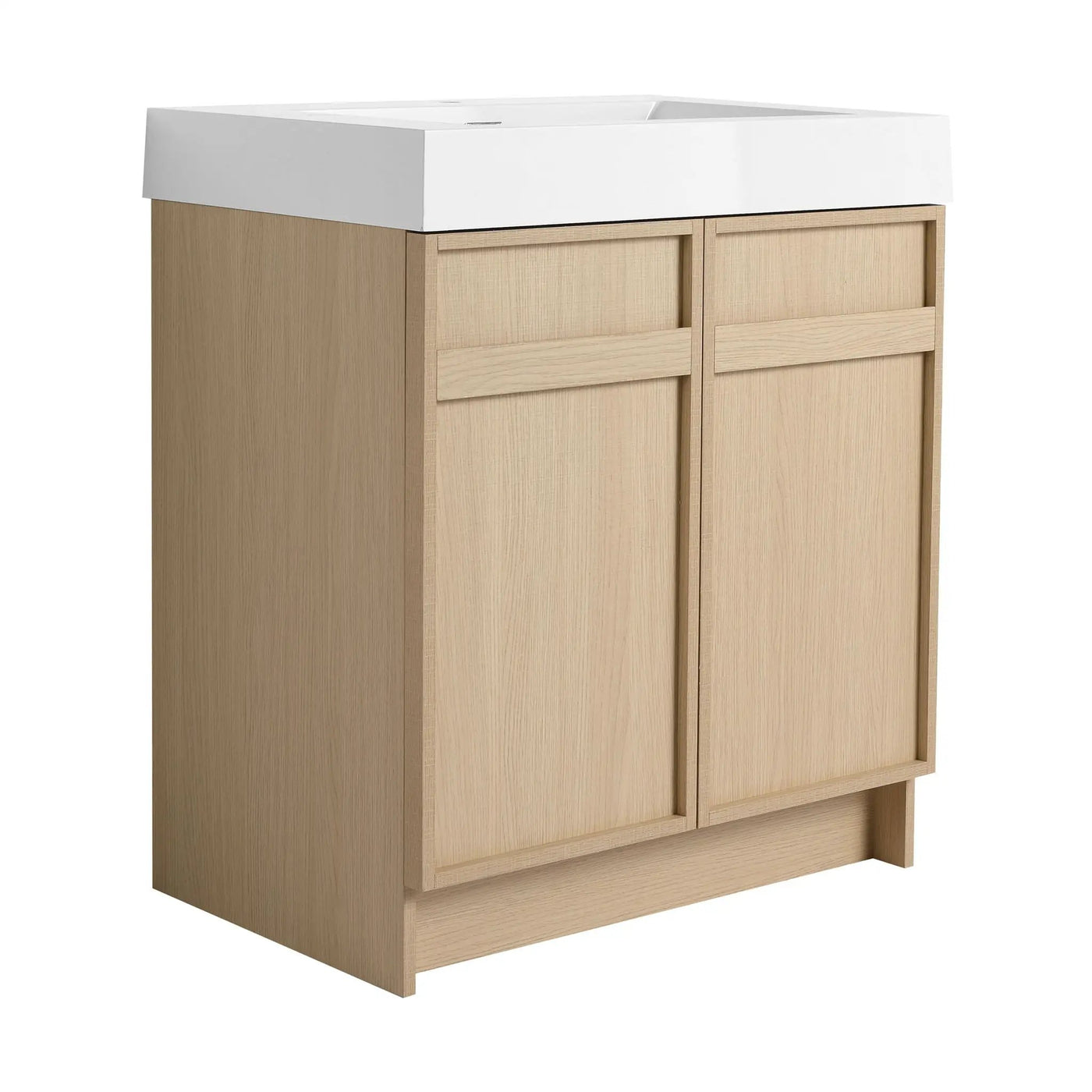 Freestanding Bathroom Vanity With Resin Sink & Soft Close Cabinet Doors by HouseOfZazla