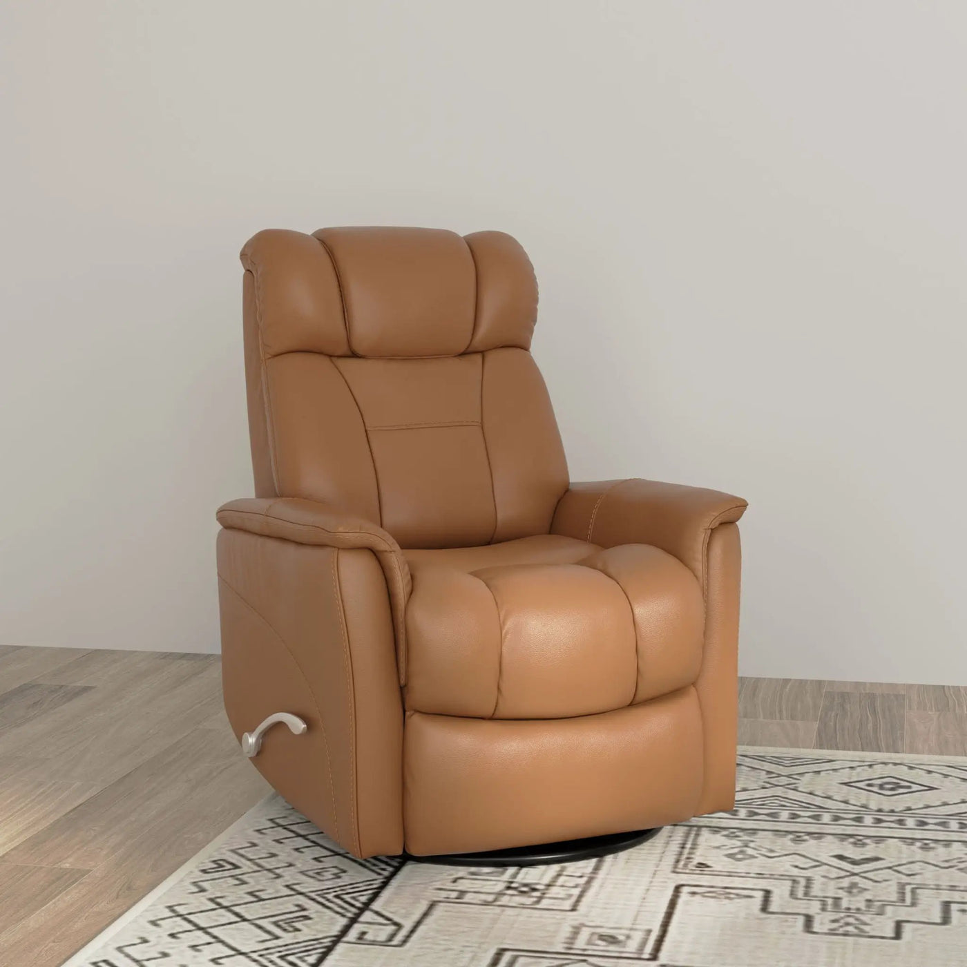 Bentley - Swivel Glider Recliner With Manual Adjustable Headrest & Footrest by HouseOfZazla