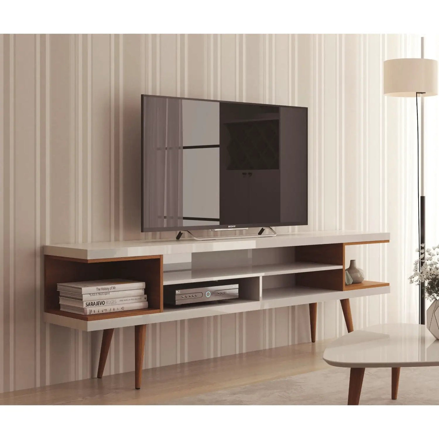 Utopia - Mid-Century Modern TV Stand by HouseOfZazla