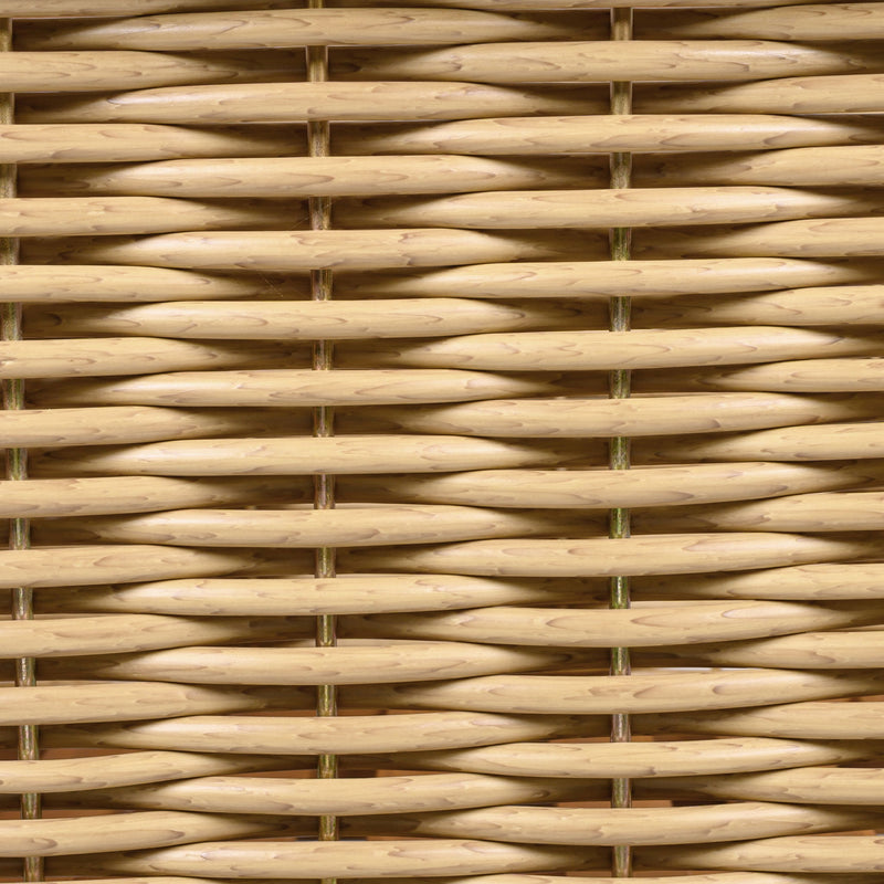 Outdoor Club Chair With Wicker Armrest by HouseOfZazla