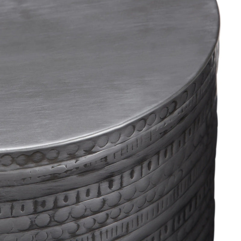 Johnsen - Handcrafted Large Metal Accent Table by Unique Piece Furniture
