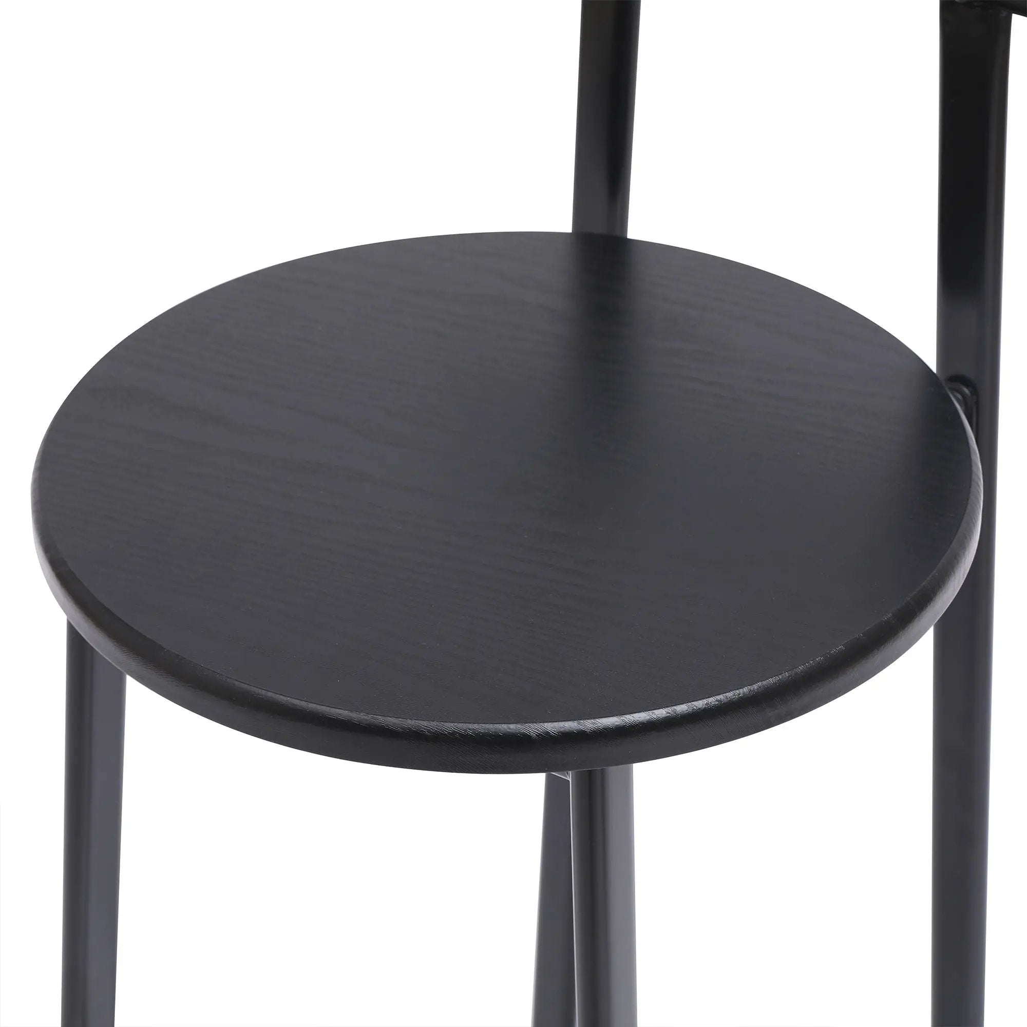 Modern Bar Stools With Backrest For Kitchen (Set of 3) by HouseOfZazla