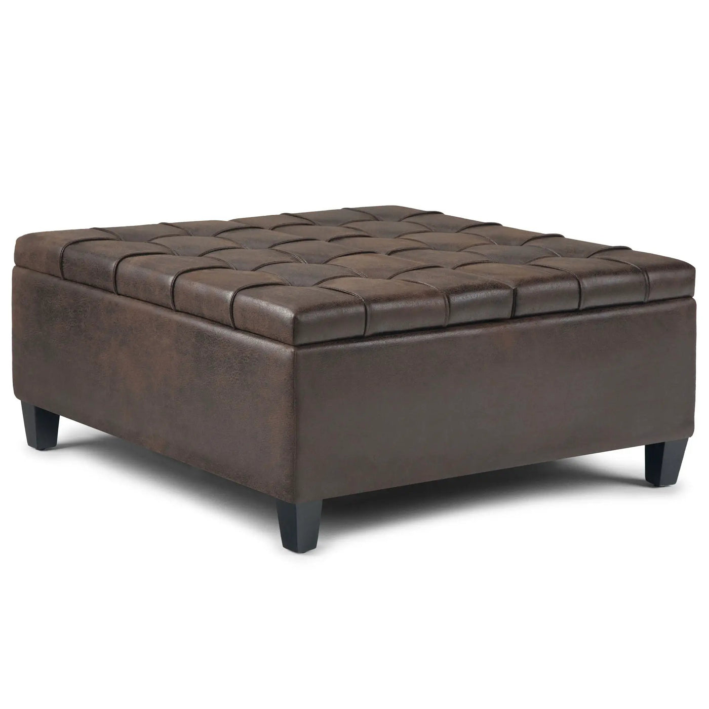 Harrison - Large Coffee Table Storage Ottoman by HouseOfZazla