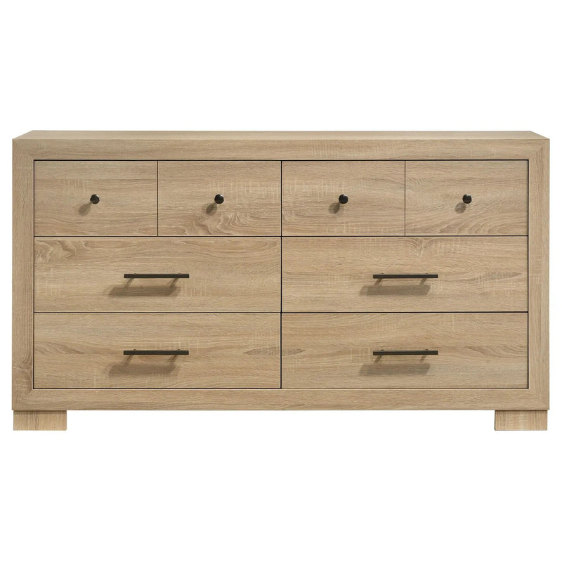 Arielle 6-drawer Bedroom Dresser Cabinet Light Oak by Unique Piece Furniture