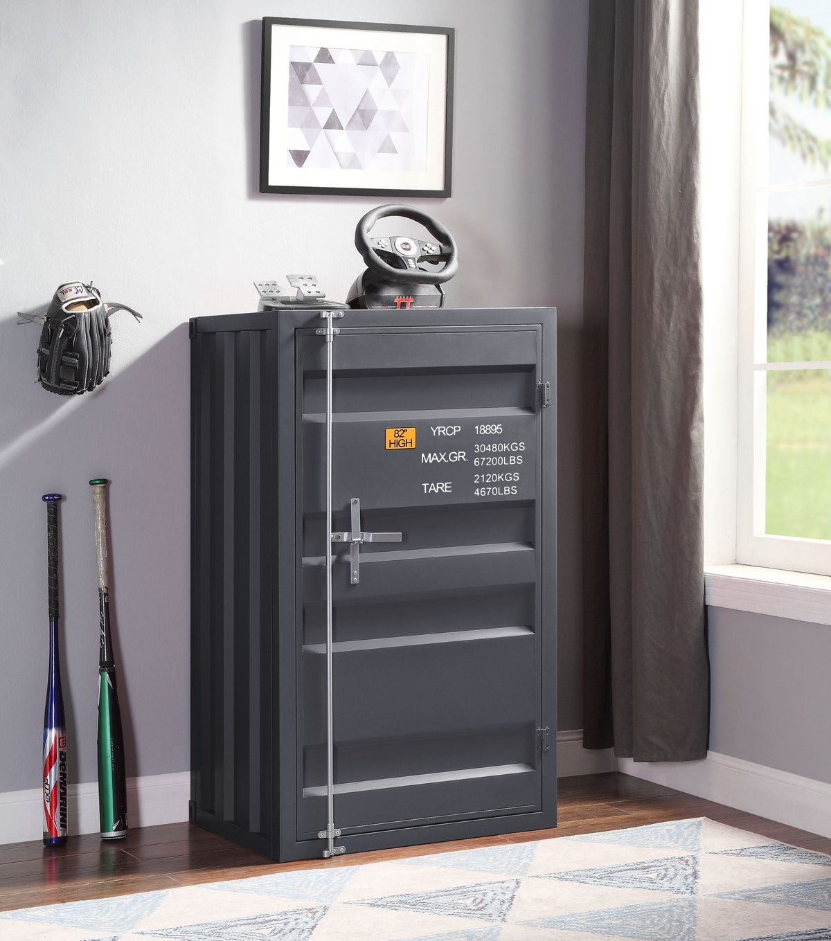 Cargo Ample Storage Chest with Ample Storage - Dark Gray or White, photo 2 of 8