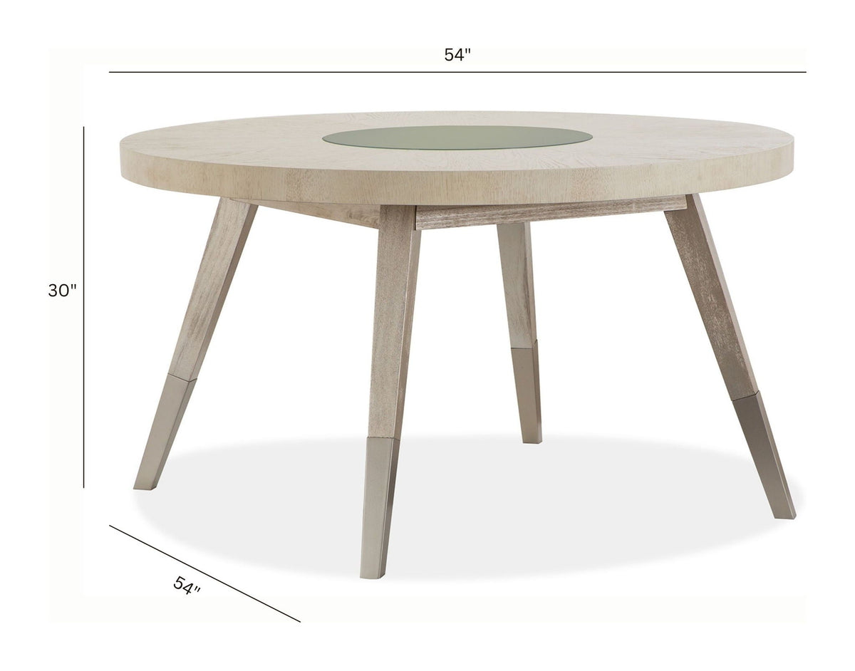 Lenox - Round Dining Table - Warm Silver, photo 7 of 7