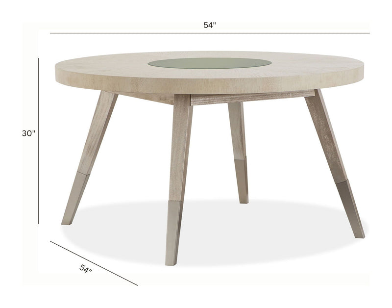Lenox - Round Dining Table - Warm Silver, photo 7 of 7