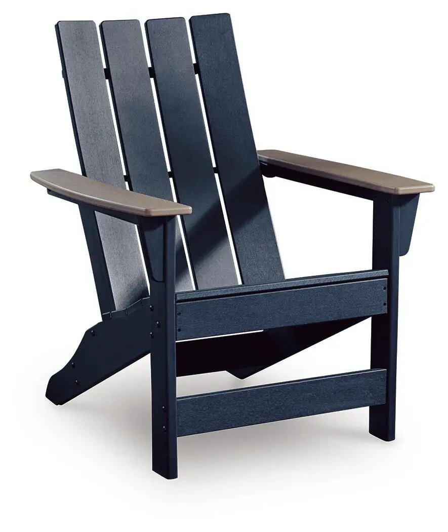 East Beach - Adirondack Chair - Black / Beige by Unique Piece Furniture
