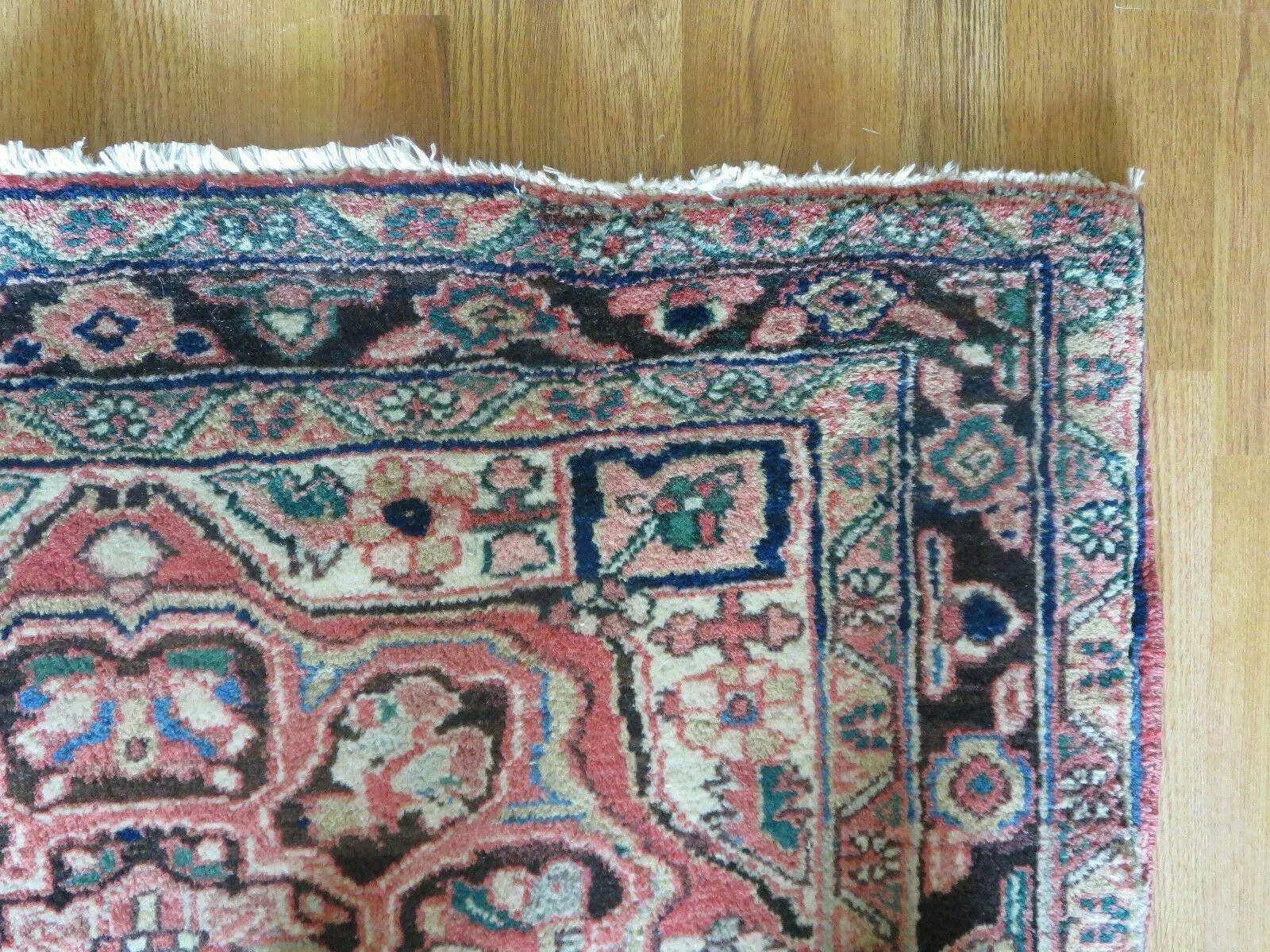 3' 9" X 10' 6" Semi Antique Handmade Turkish Wool Runner Rug by Jewel Rugs