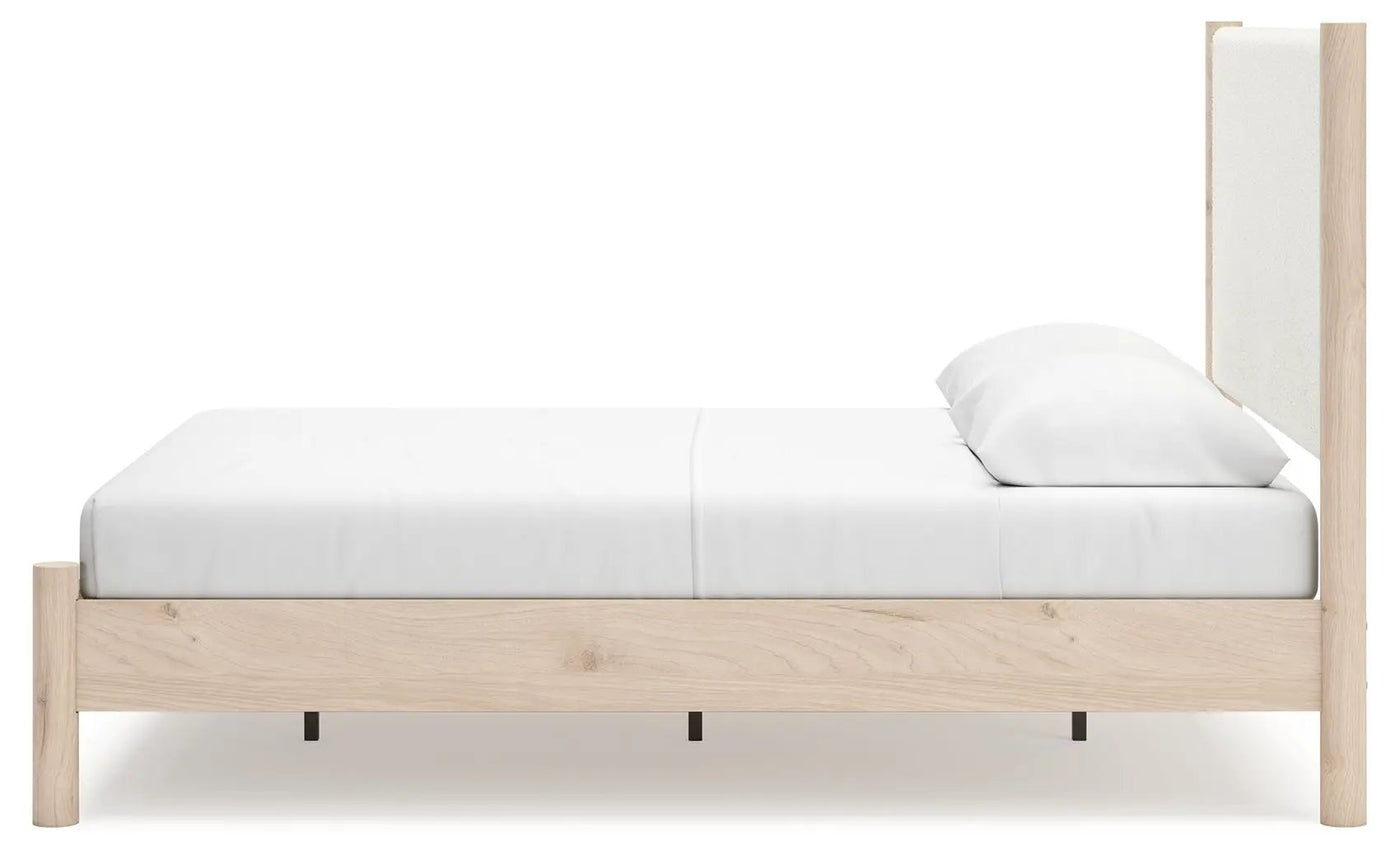 Cadmori - Upholstered Panel Bed by Unique Piece Furniture