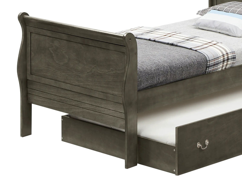 Elegant Trundle Bed With Timeless Charm by HouseOfZazla