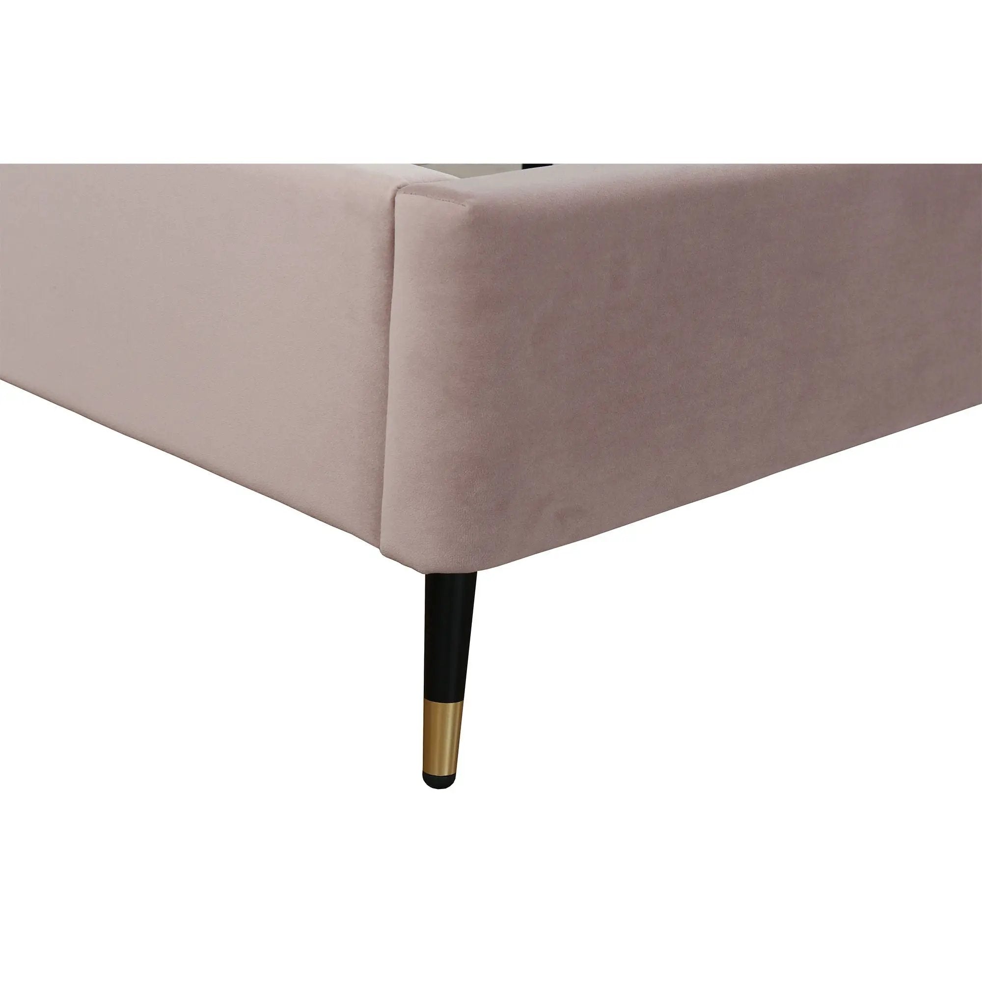 Crosby - Bed With Upholstered Headboard And Slats
