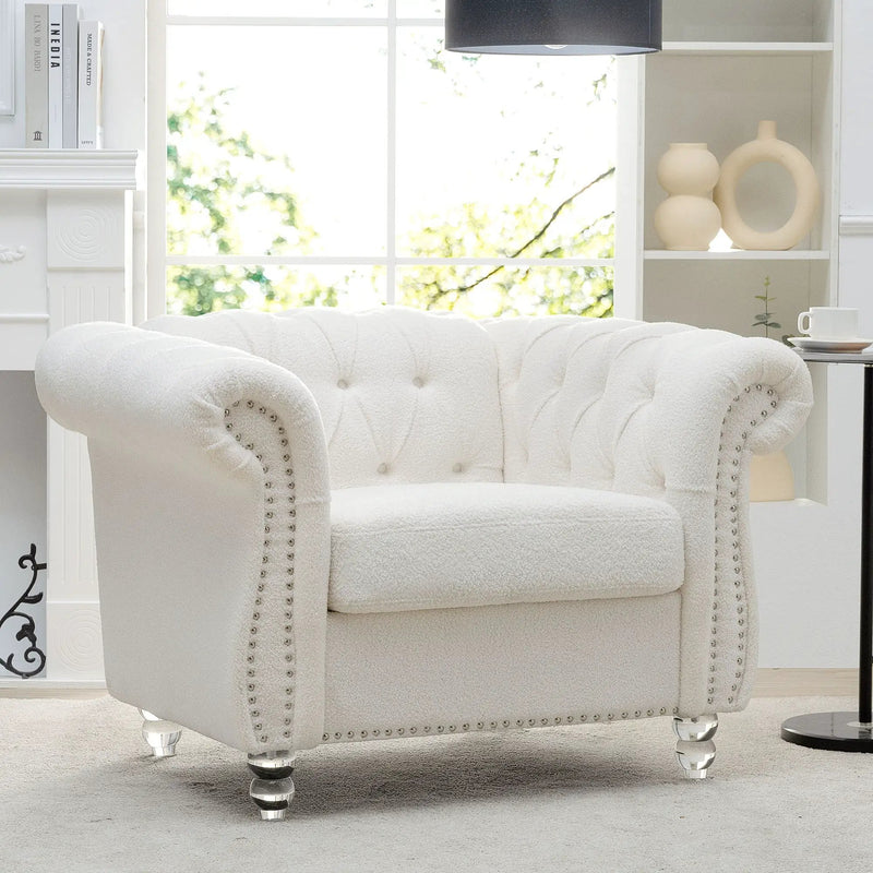 1 Seater Sofa For Living Room by Unique Piece Furniture