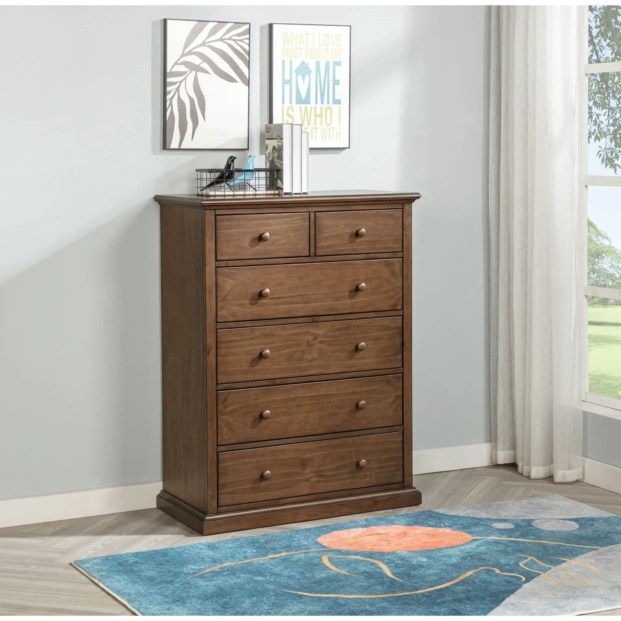 Anzio - 6 Drawer Bedroom Chest by HouseOfZazla
