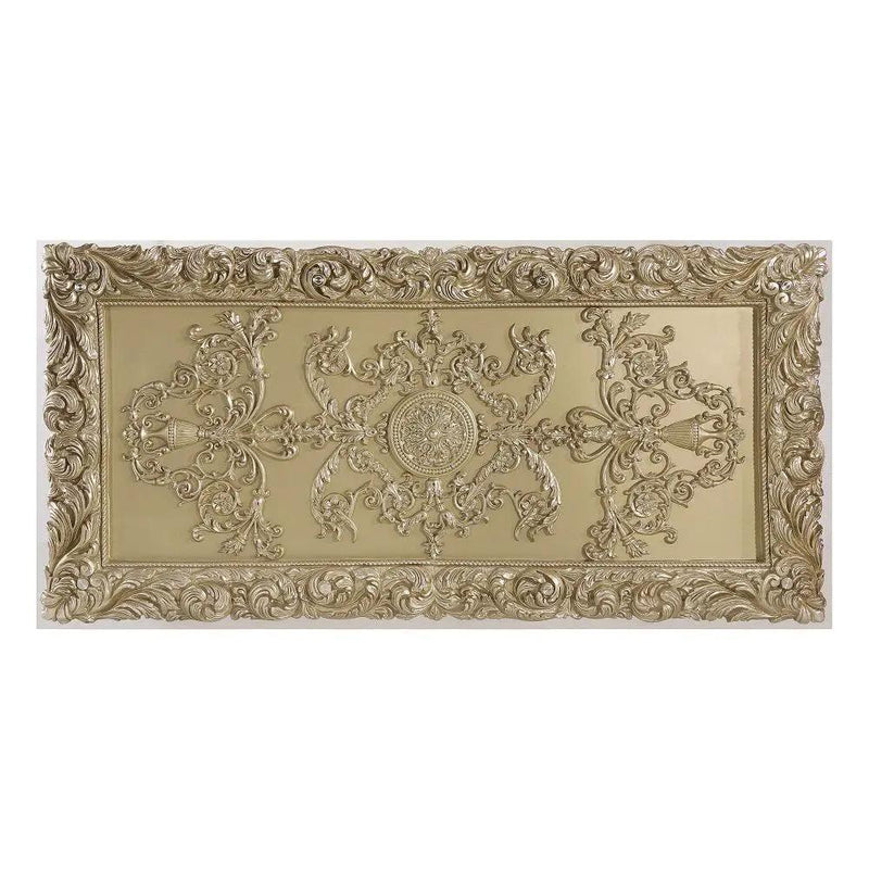 Vatican - Dining Table - Champagne Silver by Unique Piece Furniture