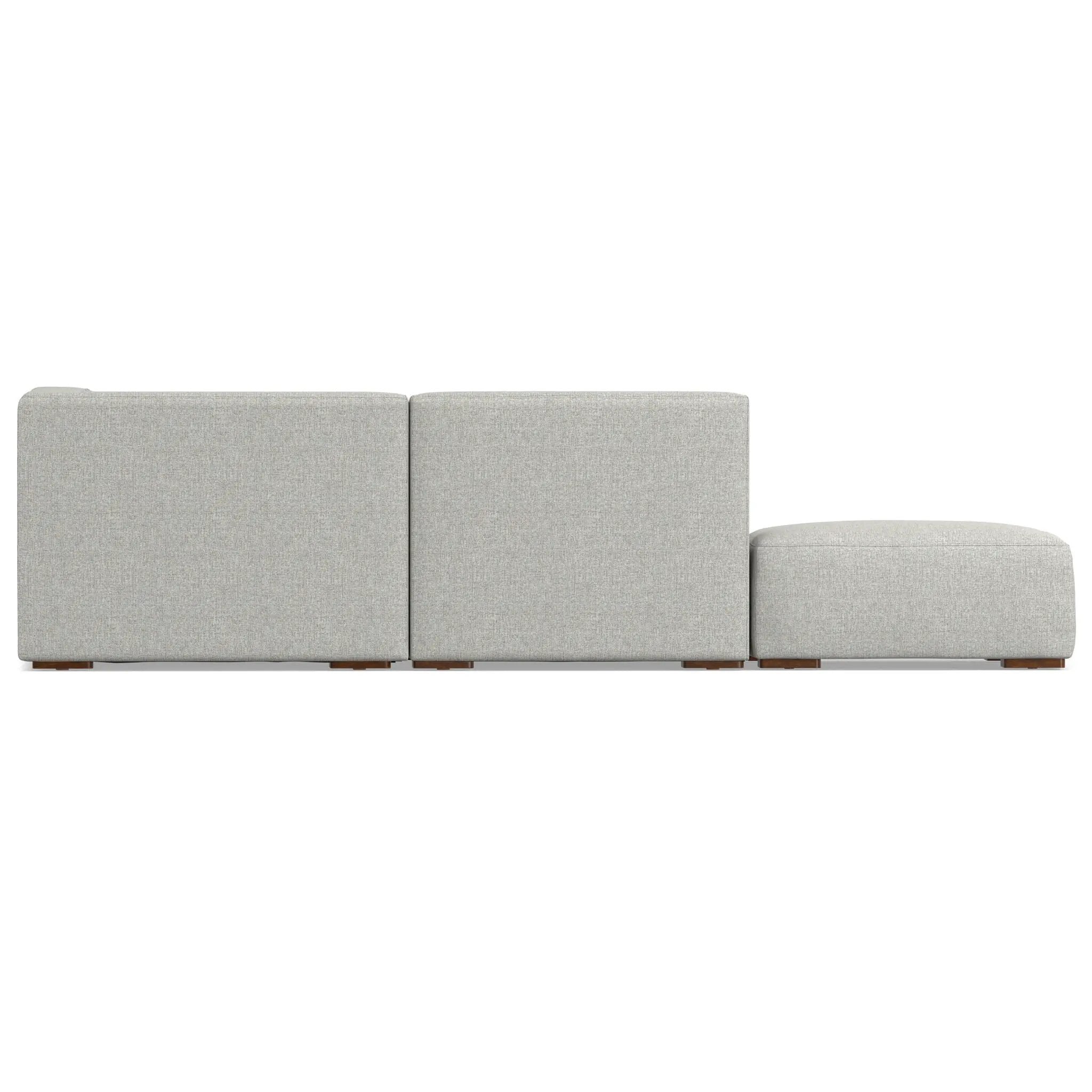 Rex - Handcrafted Sectional Sofa And Ottoman by HouseOfZazla