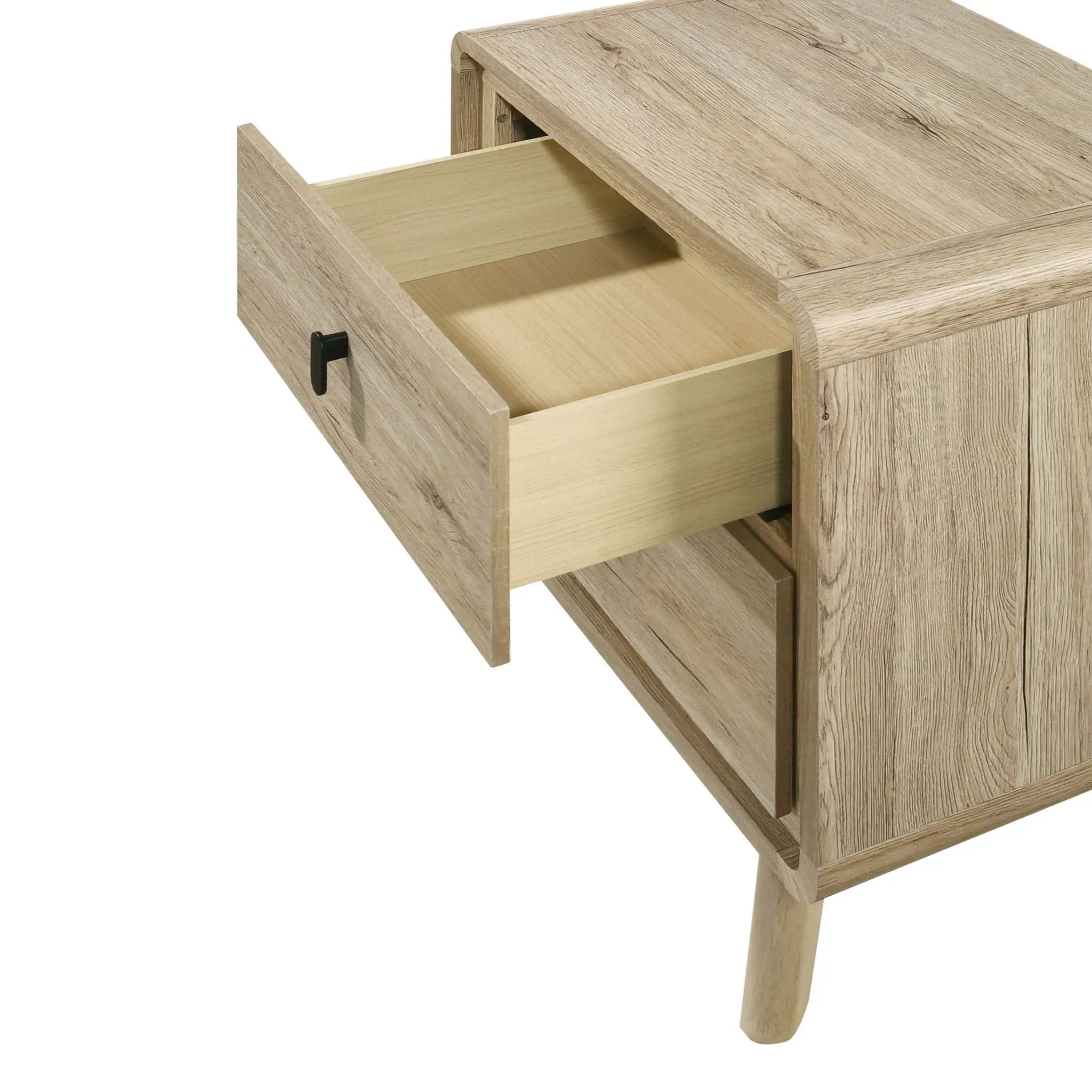 Nightstand & 2 Drawers - Beige by Unique Piece Furniture