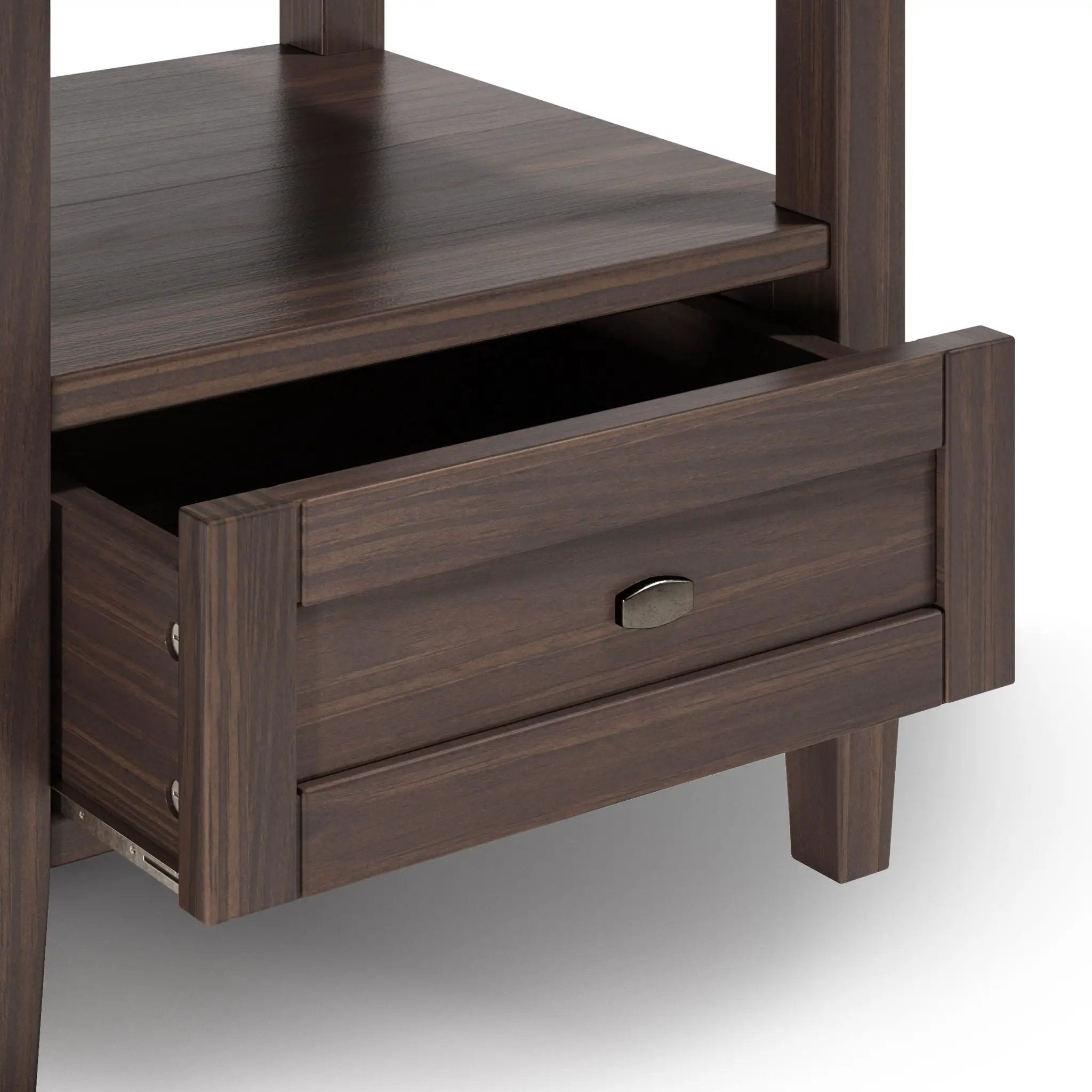 Warm Shaker - End Table - Warm Walnut Brown by HouseOfZazla