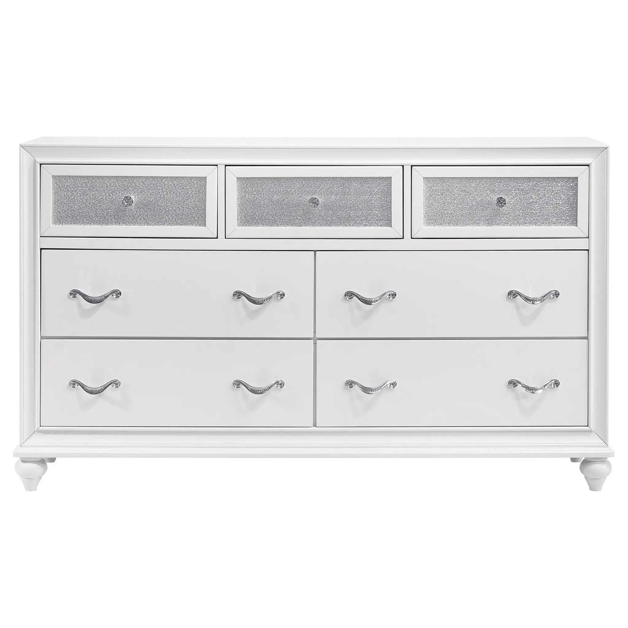 Randall White 5-Piece Queen Bedroom Set by HouseOfZazla
