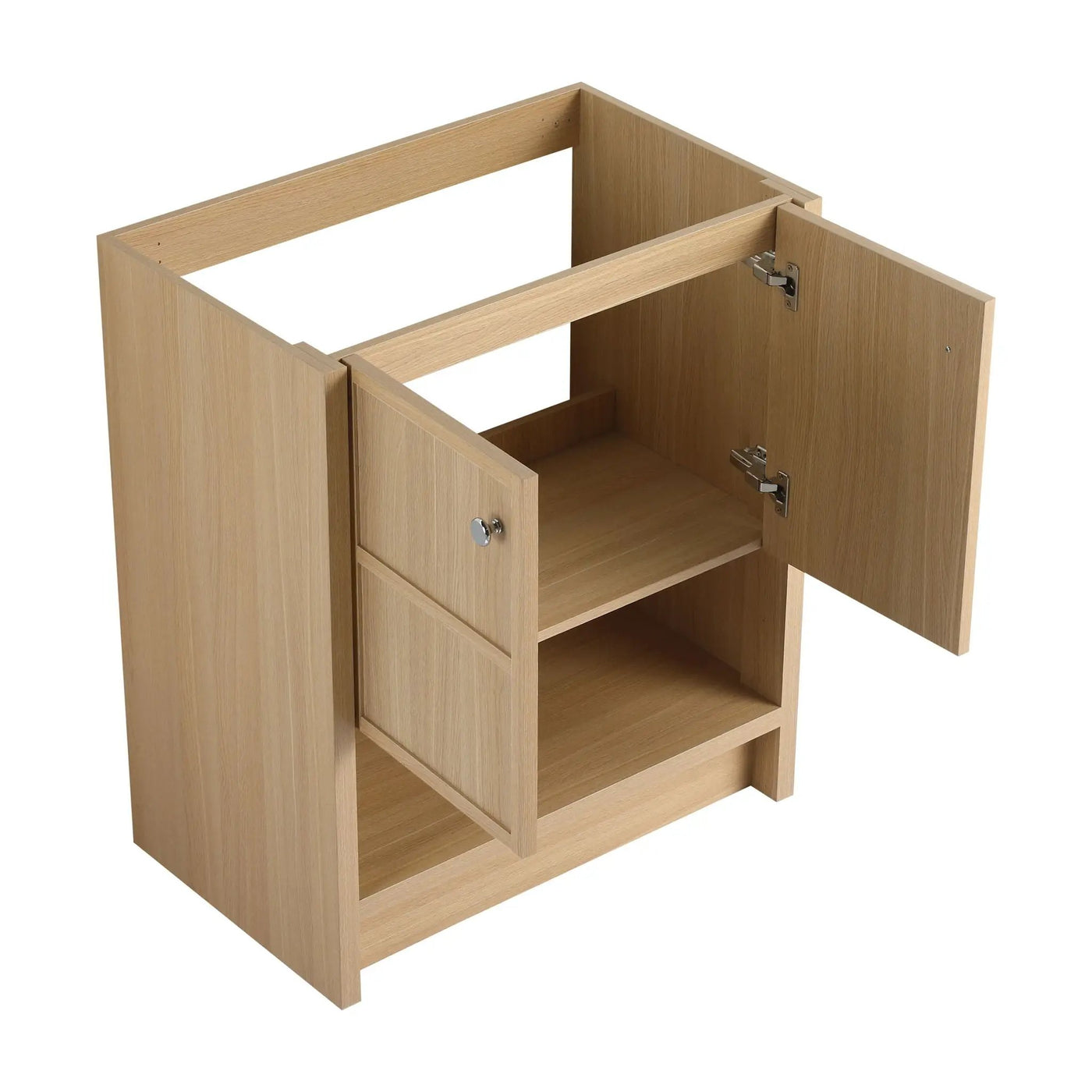 Modern Freestanding Bathroom Vanity With 2 Soft Closing Doors by HouseOfZazla