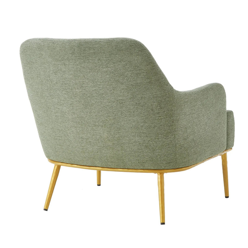 Modern Elegance Accent Chair With Curved Backrest by HouseOfZazla