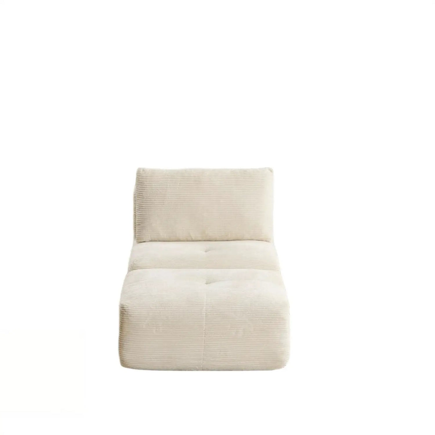 Single Chaise Longue With Movable Ottoman For Living Room by HouseOfZazla