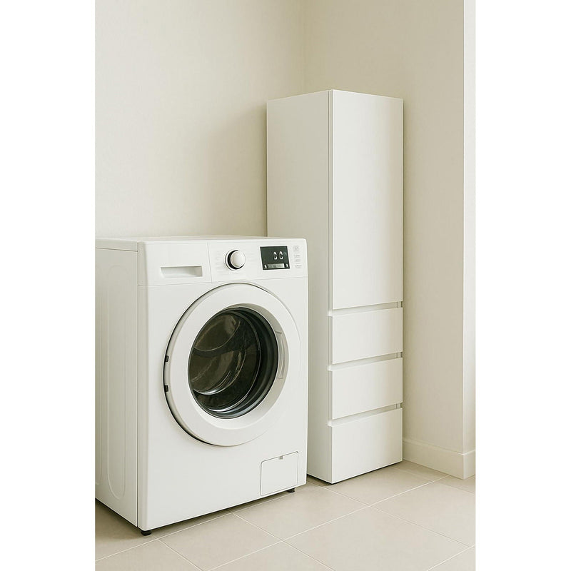 Elise - Modular Closet System With Mirror, Customizable Storage Solution - White by HouseOfZazla