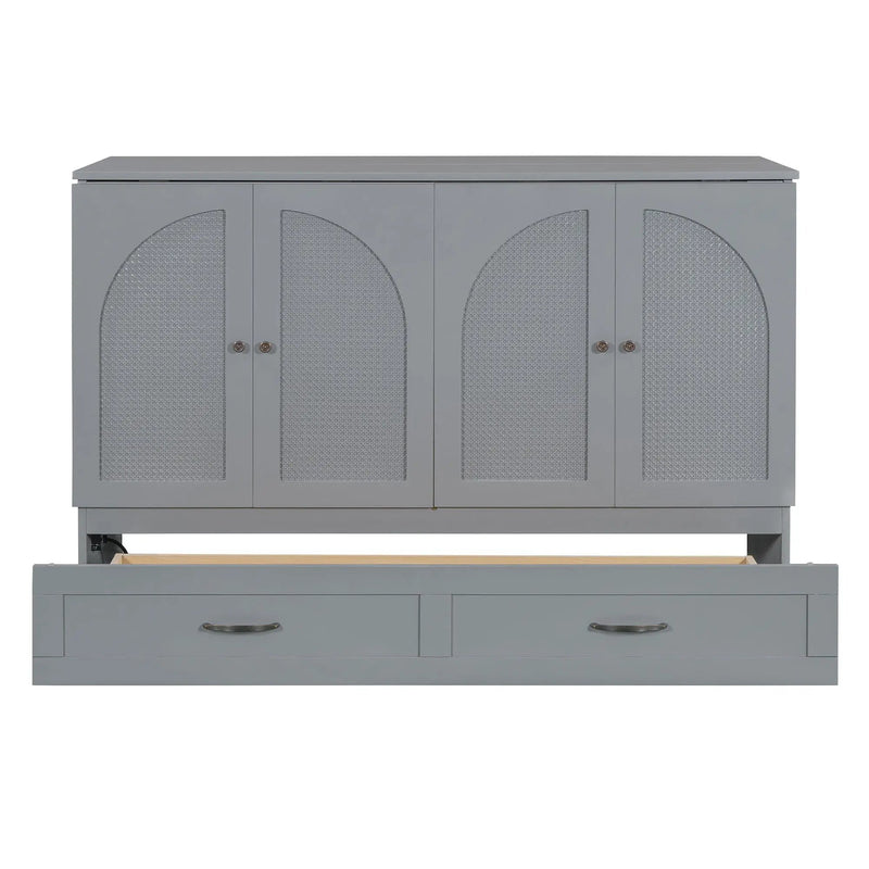 Murphy Bed With Large Drawers by Unique Piece Furniture