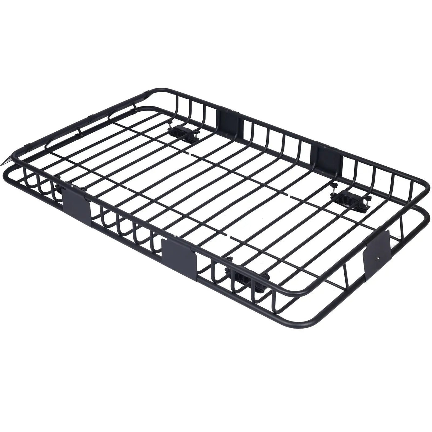Motoring Rooftop Cargo Carrier Basket Steel Universal Fit Roof Rack by HouseOfZazla