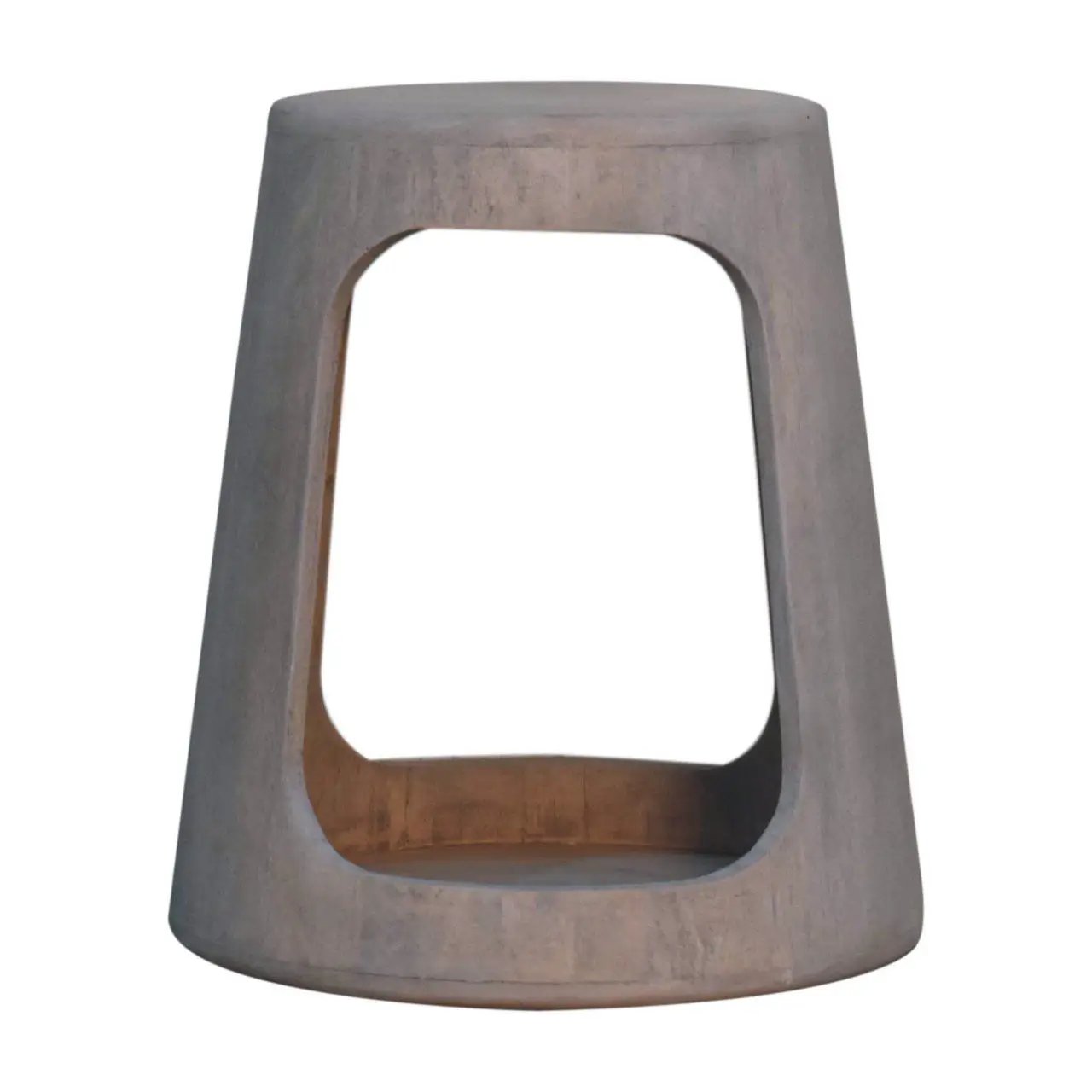 Open Side Table - Gray Ash by Unique Piece Furniture